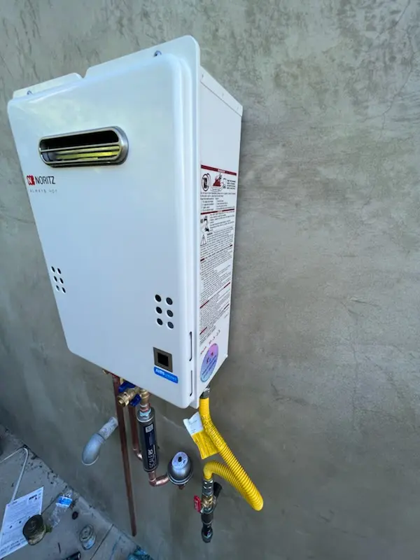 Tankless water heater installation for Spring Bank homes